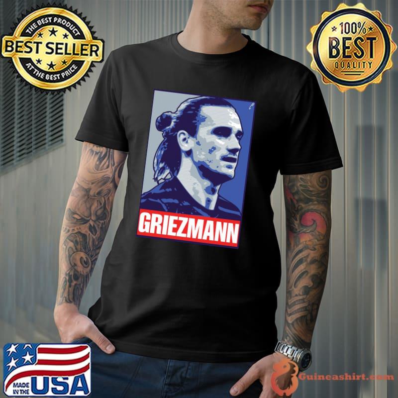 France graphic footballer antoine griezmann classic shirt