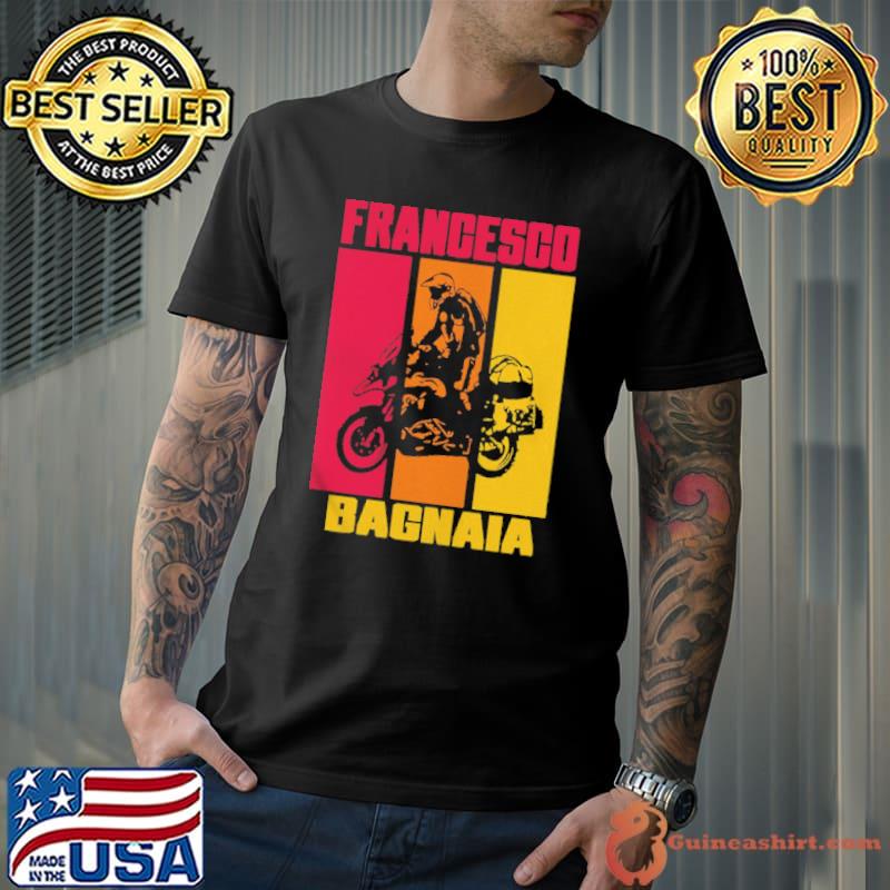 Francesco bagnaia 63 sunset design motorsport classic shirt