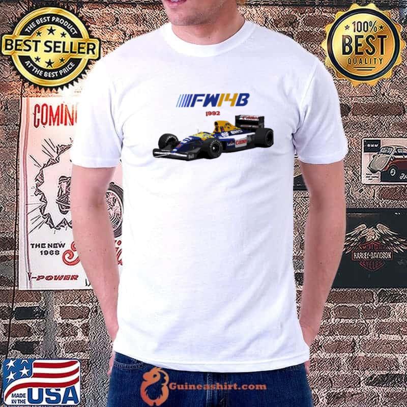 Fw14b f1 race car williams shirt