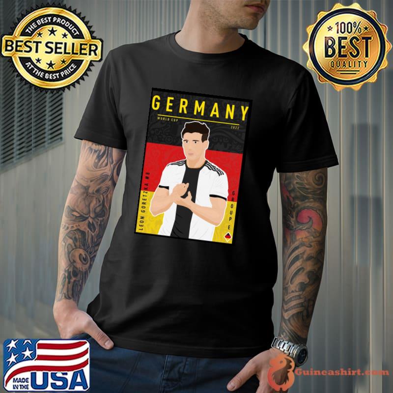 Germany world cup 2022 leon goretzka 8 classic shirt