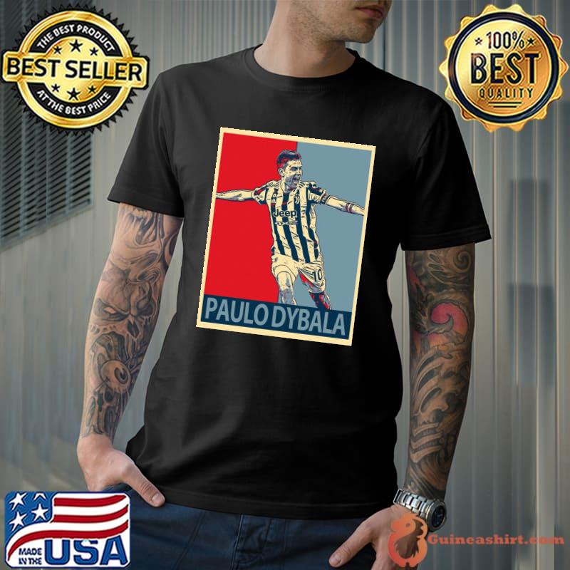 Graphic illustration paulo dybala classic shirt