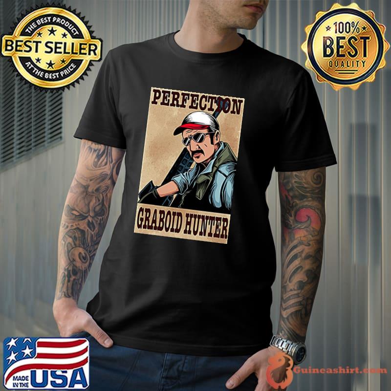 Graphic tremors graboid hunter portrait classic shirt