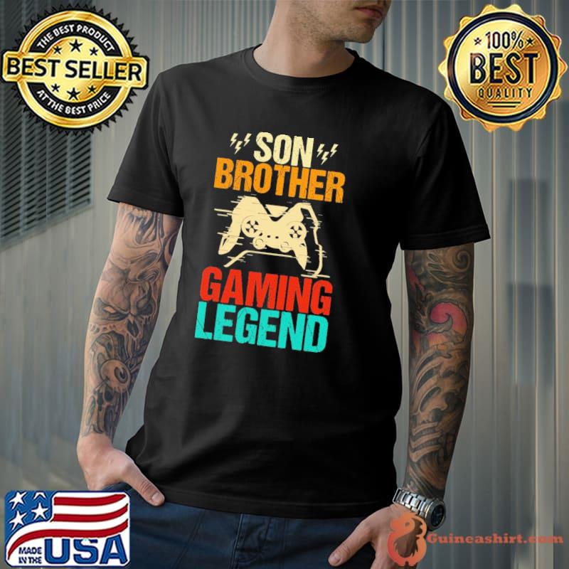Grunge son brother gaming legend shirt