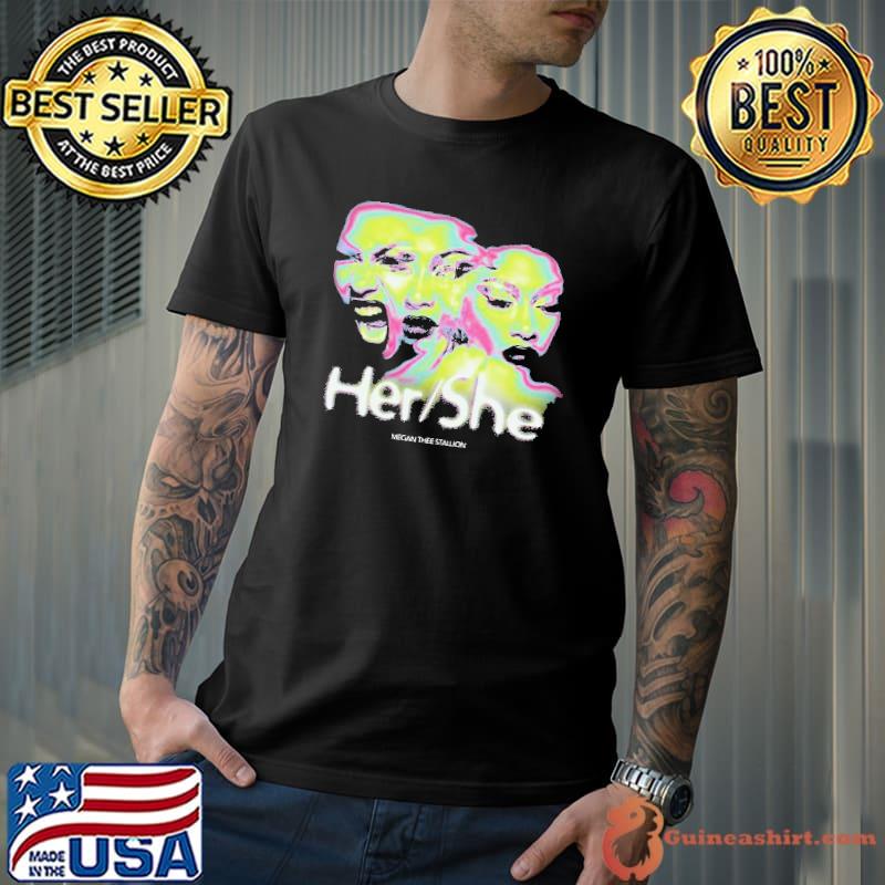 Her she megan thee stallion glitch shirt