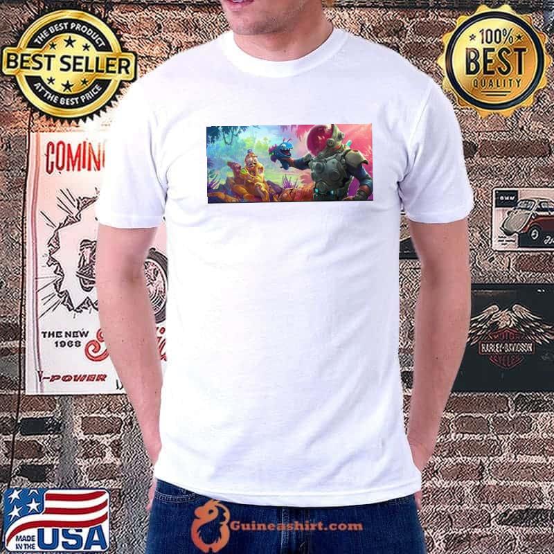 High on life game graphic classic shirt