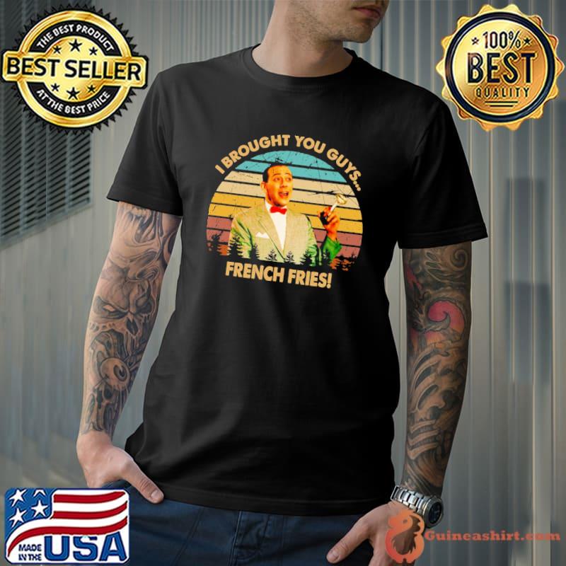 I brought you guys retro pee wee's big adventure films classic shirt