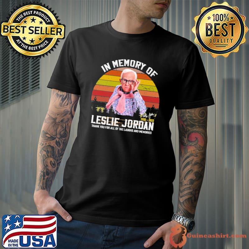 In Memory Of Leslie Jordan Vintage Shirt