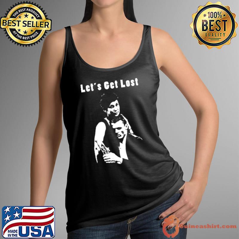 Jazz music legend chet baker let's get lost classic s Tank Top