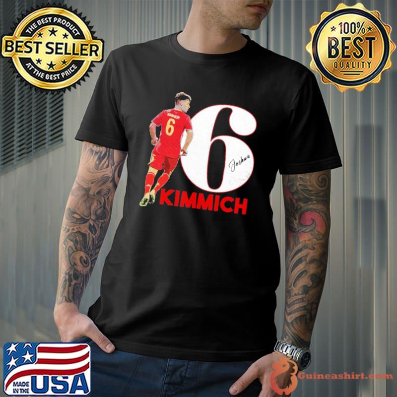 Joshua kimmich number 6 signature classic shirt