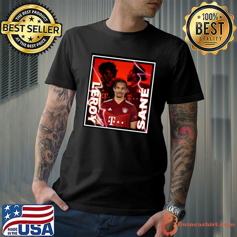 Leroy sane art the Football legend classic shirt