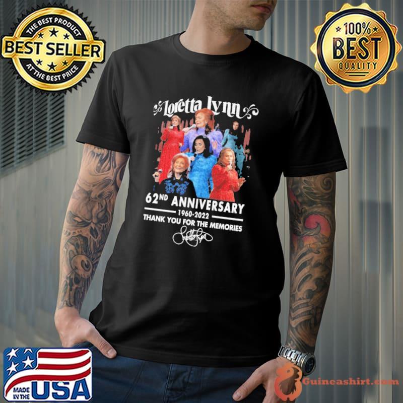 Loretta Lynn 62nd Anniversary Shirt