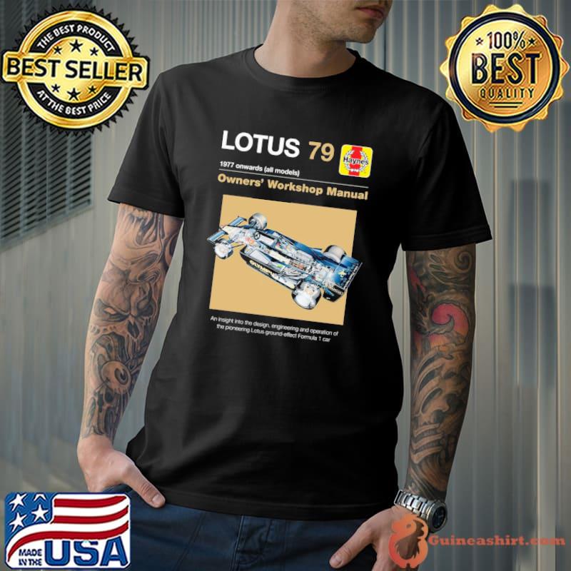 Lotus 79 1977 onwards car shirt