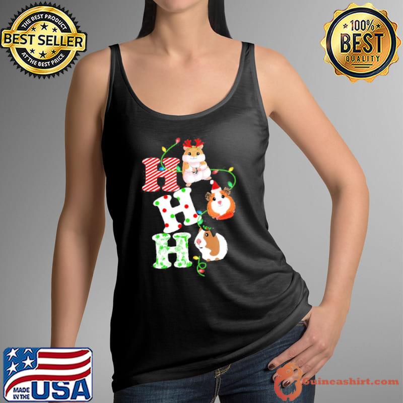 Merry christmas Guinea pig ho ho ho trending s Tank Top