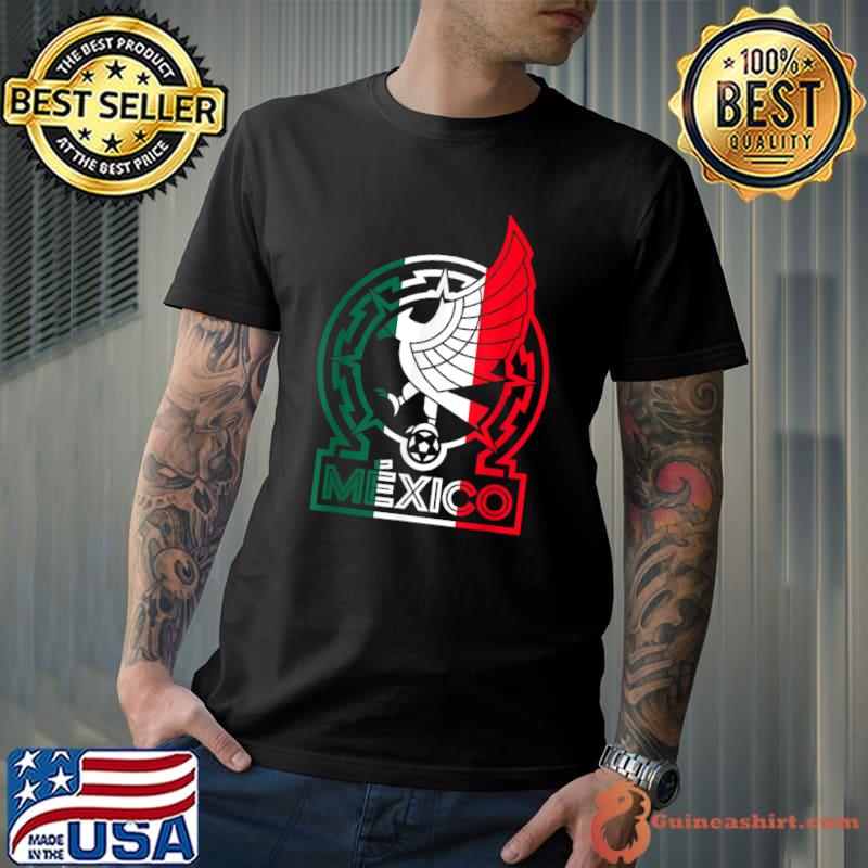 Mexico Soccer Love Mexican Futbol Football Flag Color T-Shirt