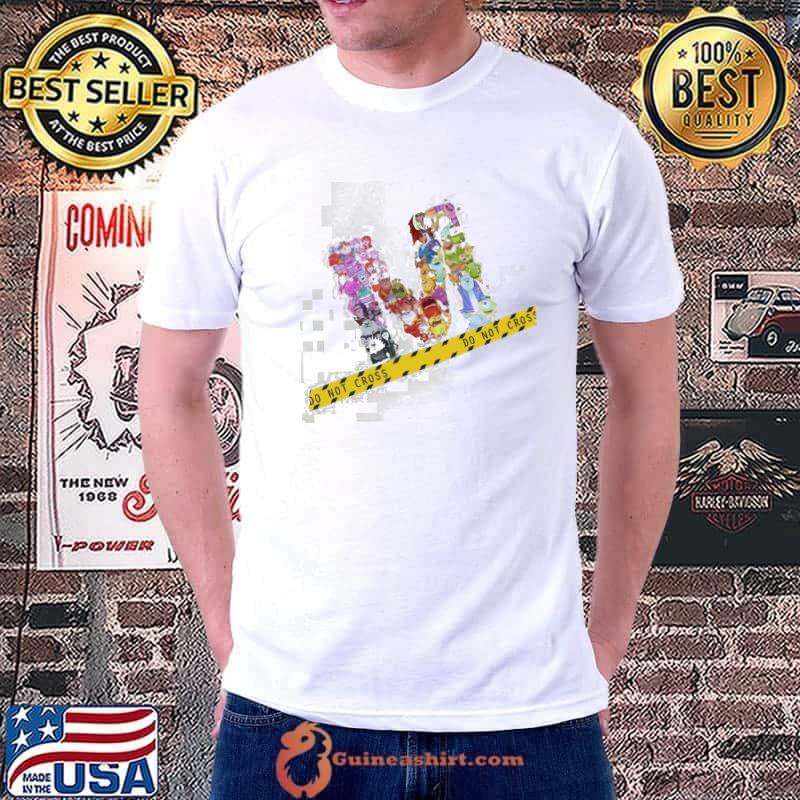 Monsters at work warning shirt