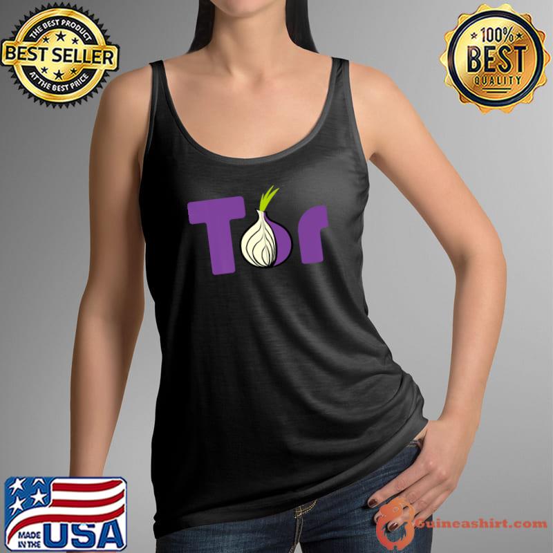 Nerdy Tor Onion Programmer Hacker Computer Science Geek T-Shirt Tank Top