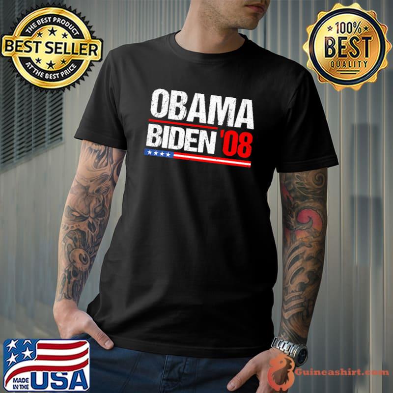 Obama Biden '08 Government Voter Political Support T-Shirt