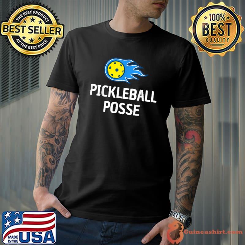 Pickleball posse pickleball saying racket paddle sport T-Shirt