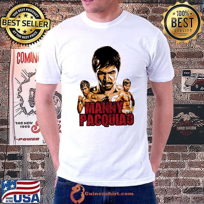 Portrait fanart boxing manny pacquiao classic shirt