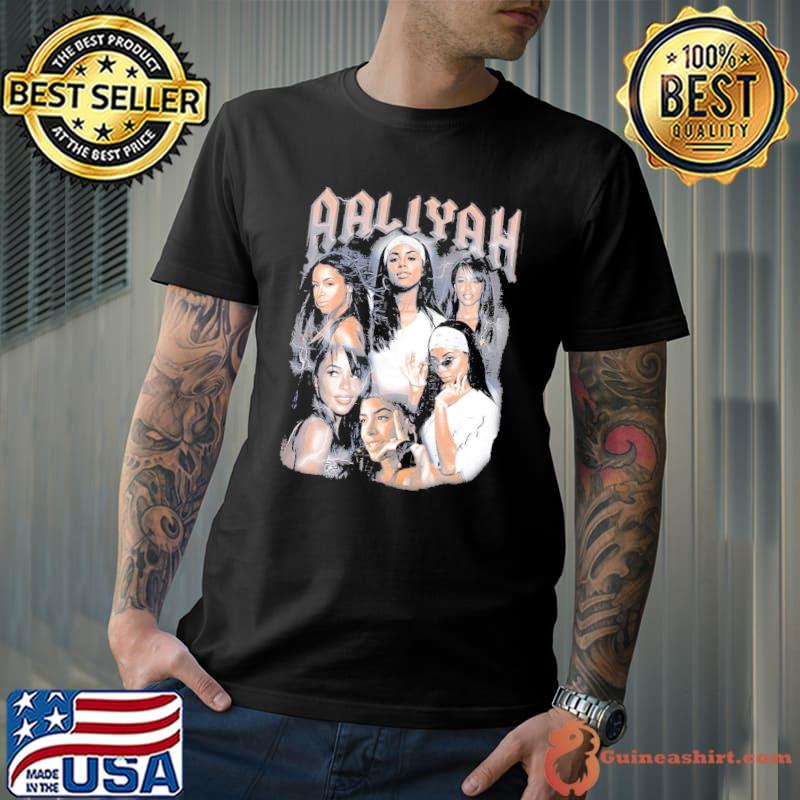 R&b queen aaliyah bootleg shirt
