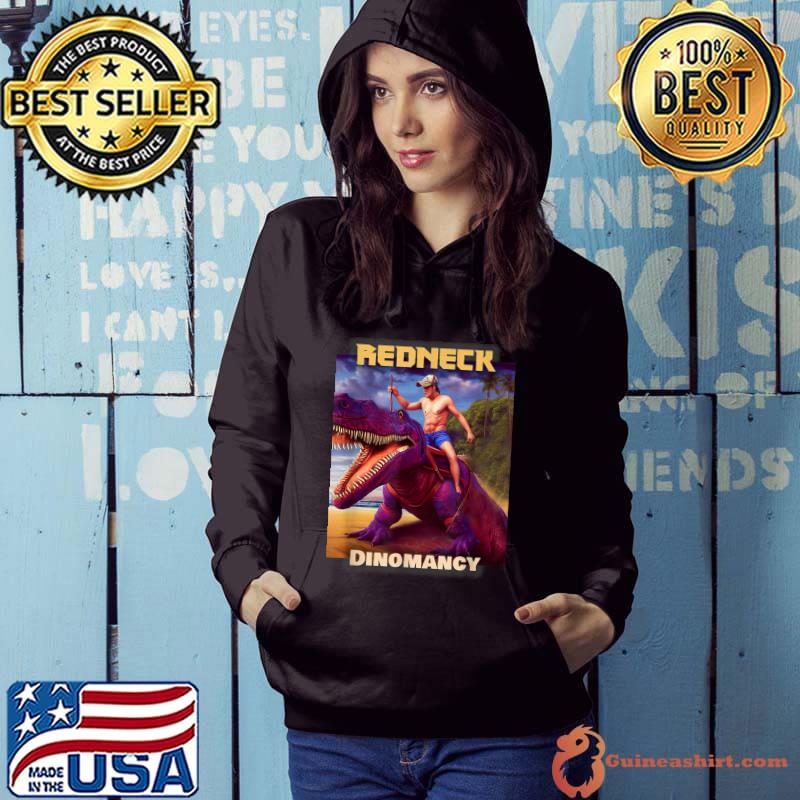 Redneck Dinomancy Dinosaur RPG Quirky Gamer Urban Fantasy T-Shirt Hoodie