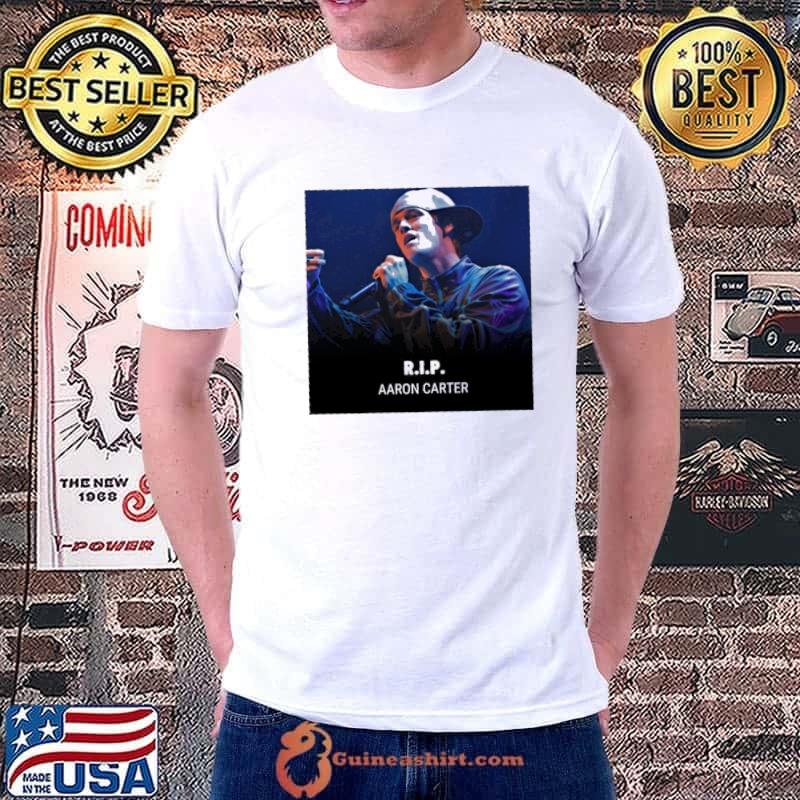 Rip aaron carter 1987 2022 thank you for the memories shirt