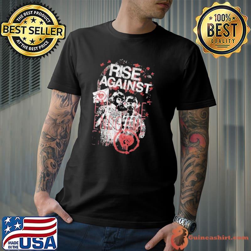 Rise against band music in 2022 shirt
