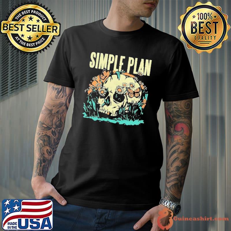 Sp skull illustration simple plan shirt