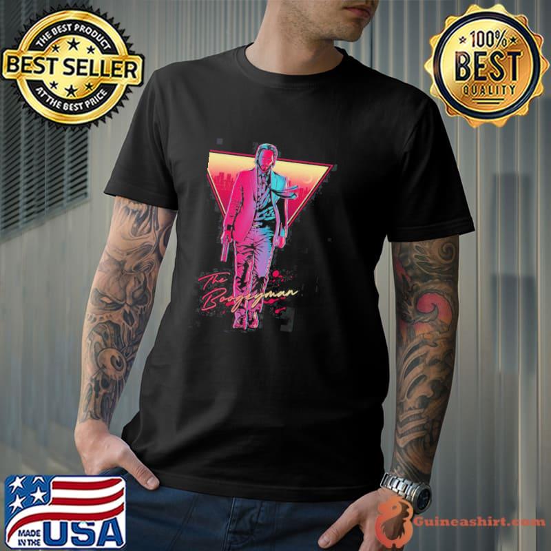 The boogeyman keanu reeves retro john wick shirt