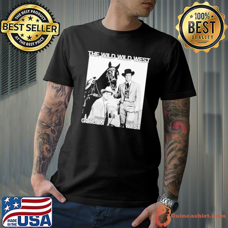 The wild wild west artemus gordon james west vintage shirt