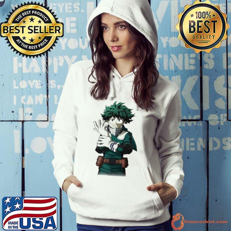 Typographic izuku midoriya my hero academia s Hoodie