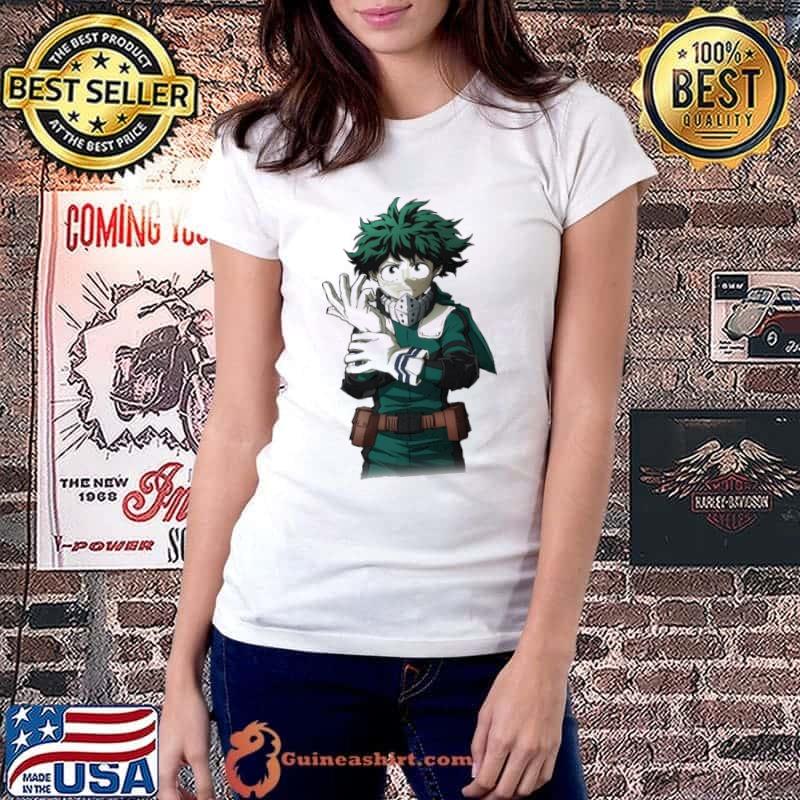 Typographic izuku midoriya my hero academia s Ladiestee