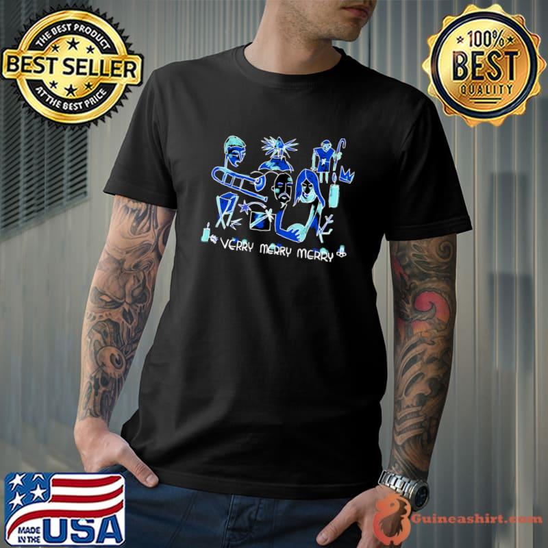 Verry merry merry a christmas doodle for the weirdo T-Shirt