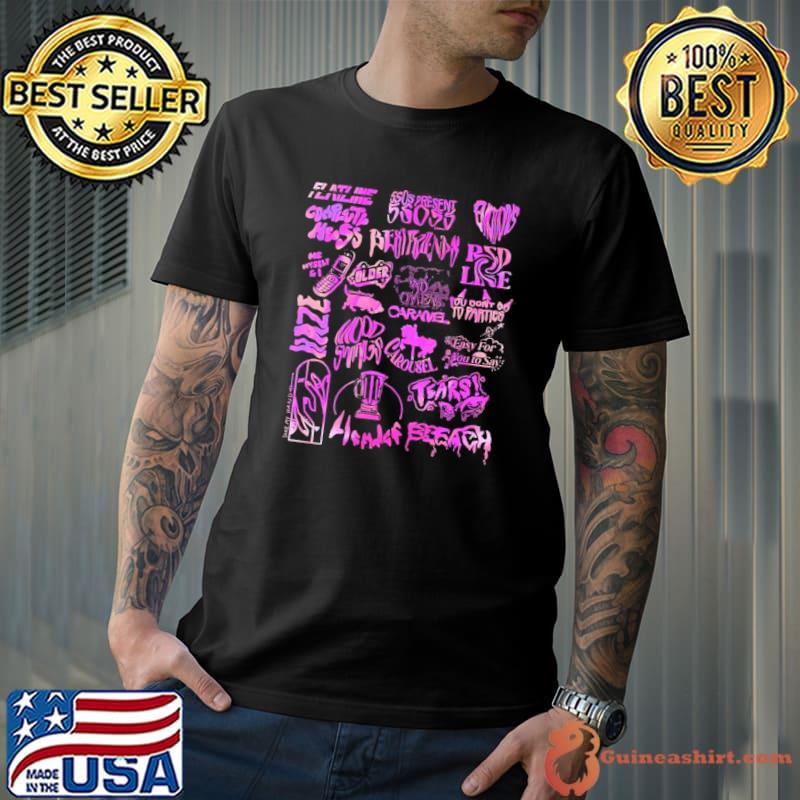 5sos5 pink tracklist 5 seconds of summer shirt