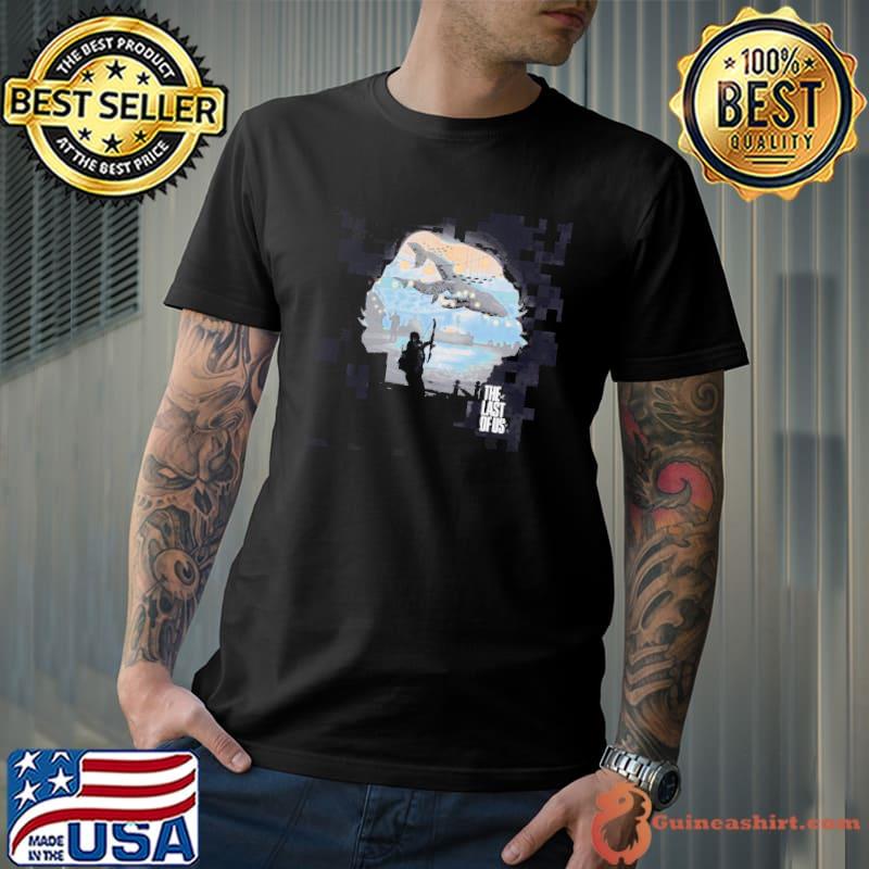 Aesthetic design the last of us joel and ellie classic shirt