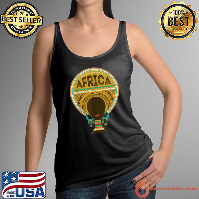 African Queen Strong Black And Proud T-Shirt Tank Top