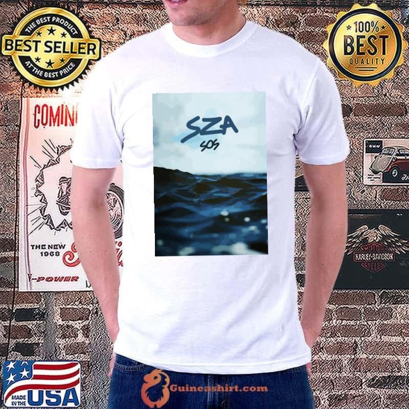 Album art poster sophomore album sza sos the sea classic shirt