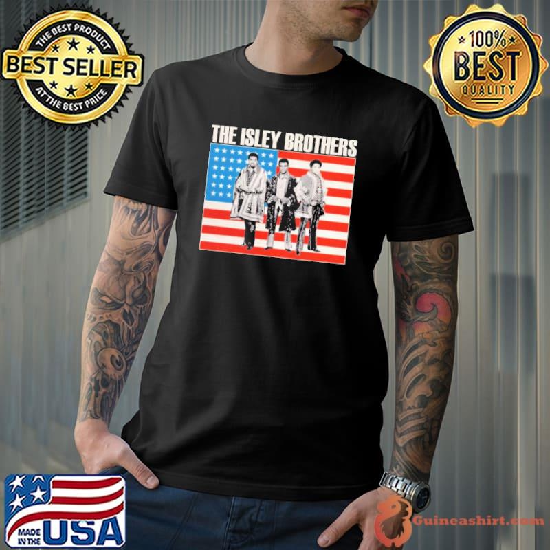 American flag the isley brothers shirt