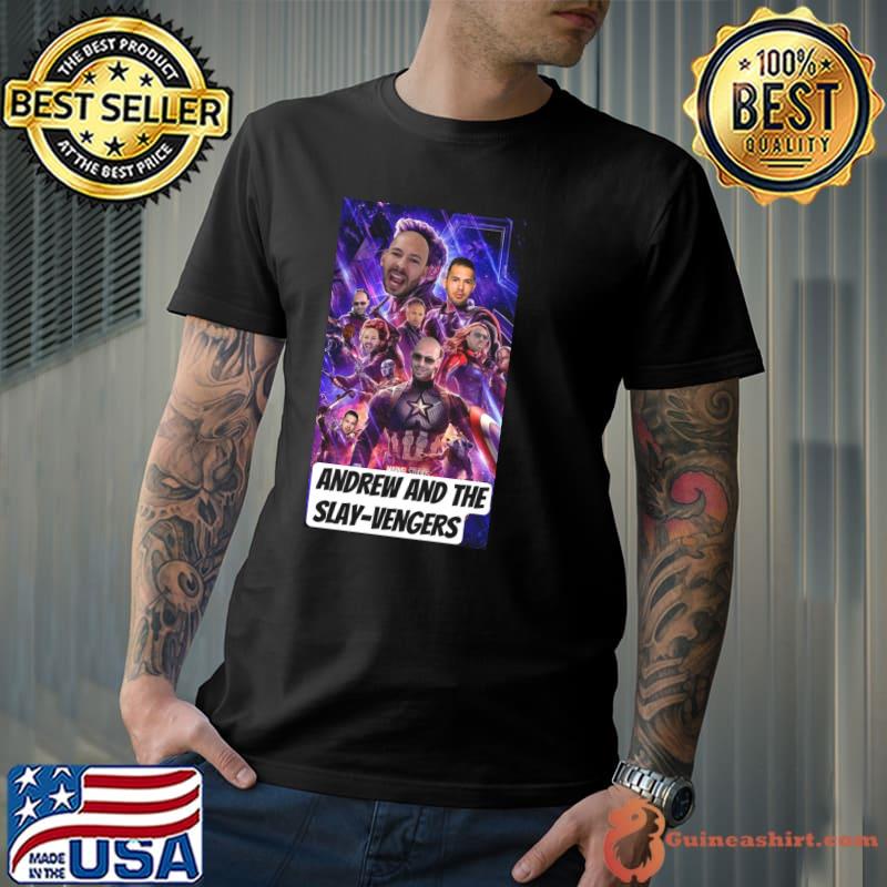 Andrew tate and the slayavengers funny Marvel design classic shirt