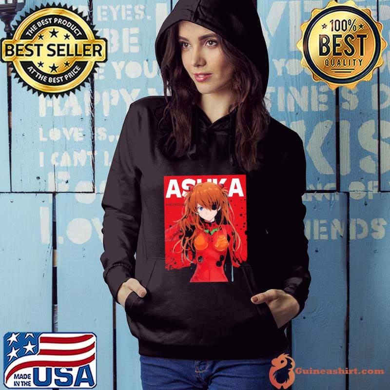 Asuka langley soryu red comic neon genesis evangelion classic s Hoodie