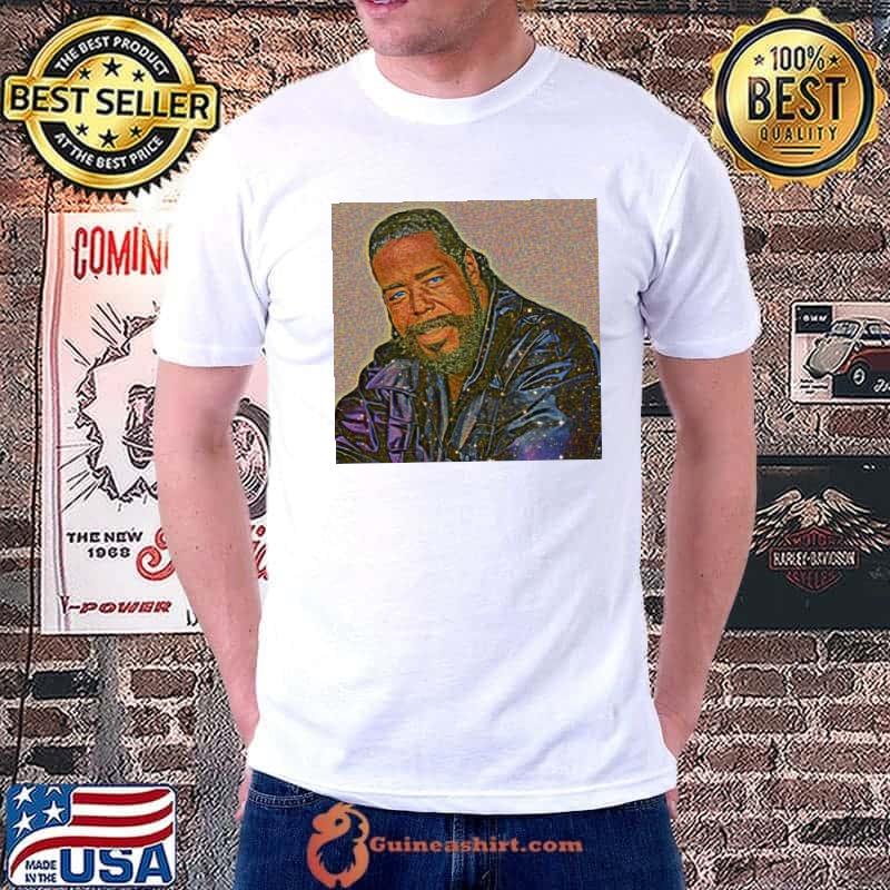Barry white legend portrait shirt