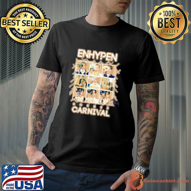 Best border carnival enhypen classic shirt