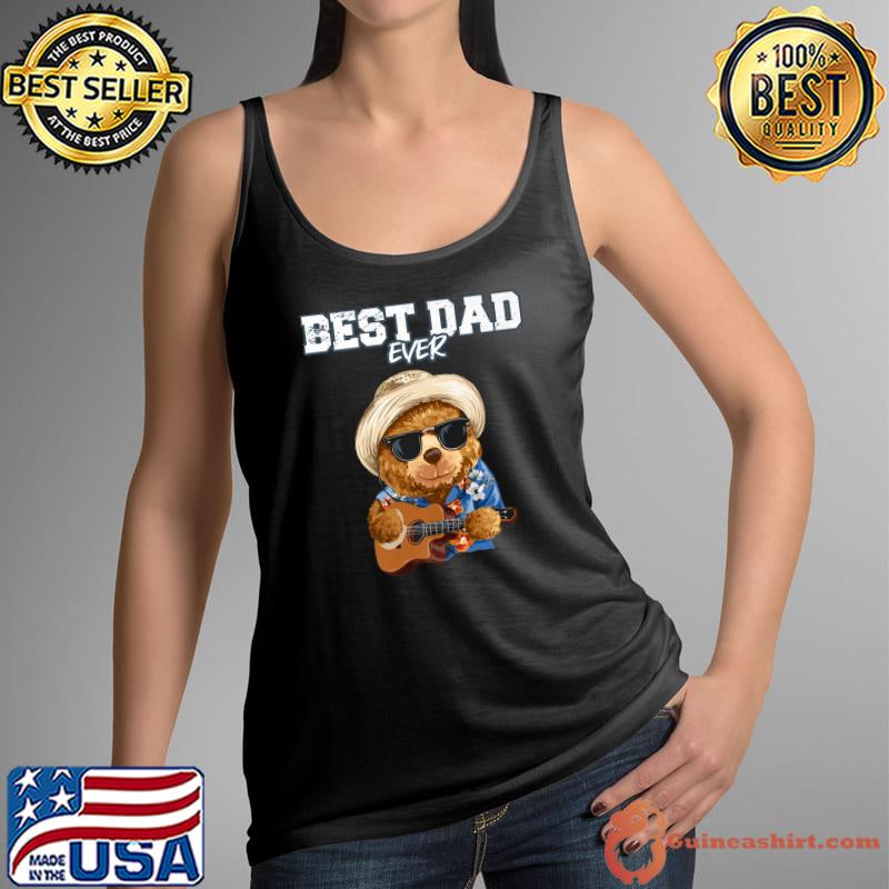 Best Dad 2023 Gitarrist For Pregnancy Announcement Best Dad Ever T-Shirt Tank Top