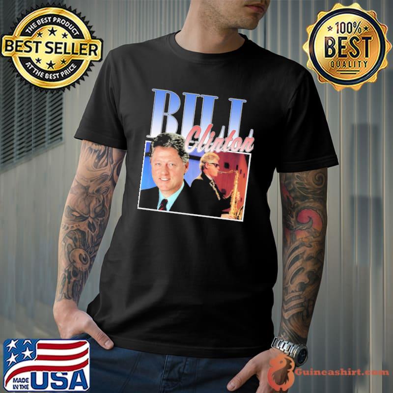 Bill clinton 90s style classic shirt
