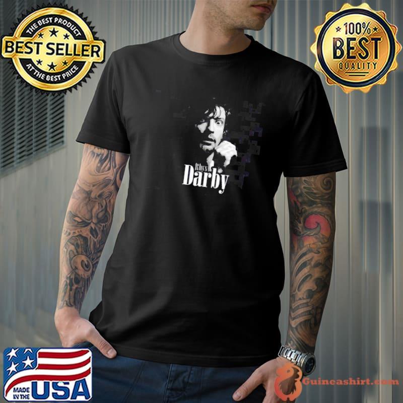Black and white portrait rhys darby classic shirt
