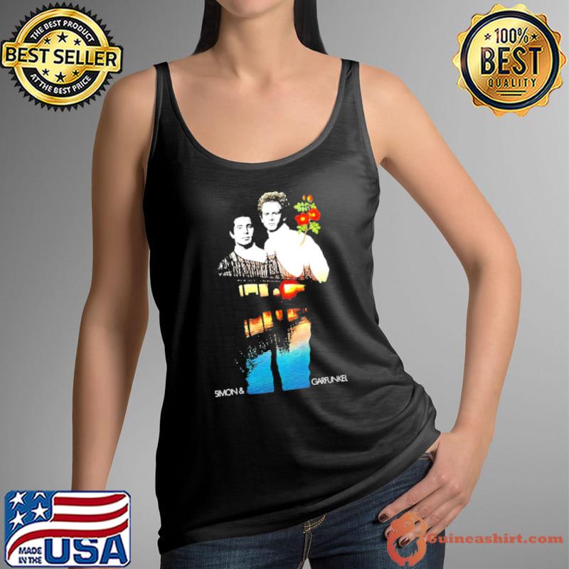 Bridge over troubled water simon and garfunkel Paul simon art garfunkel retro vintage s Tank Top