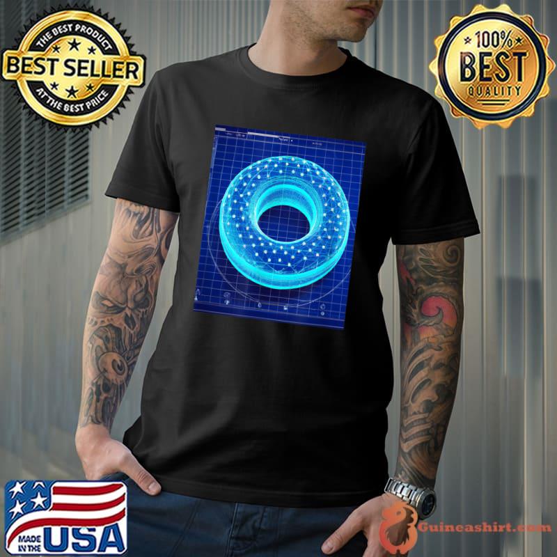 Cake Blueprint Cake Baking Cake Lover T-Shirt