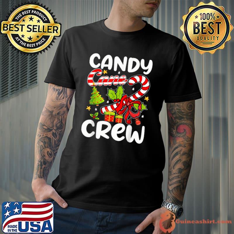 Candy Cane Crew Santa Christmas 2022 Gifts T-Shirt