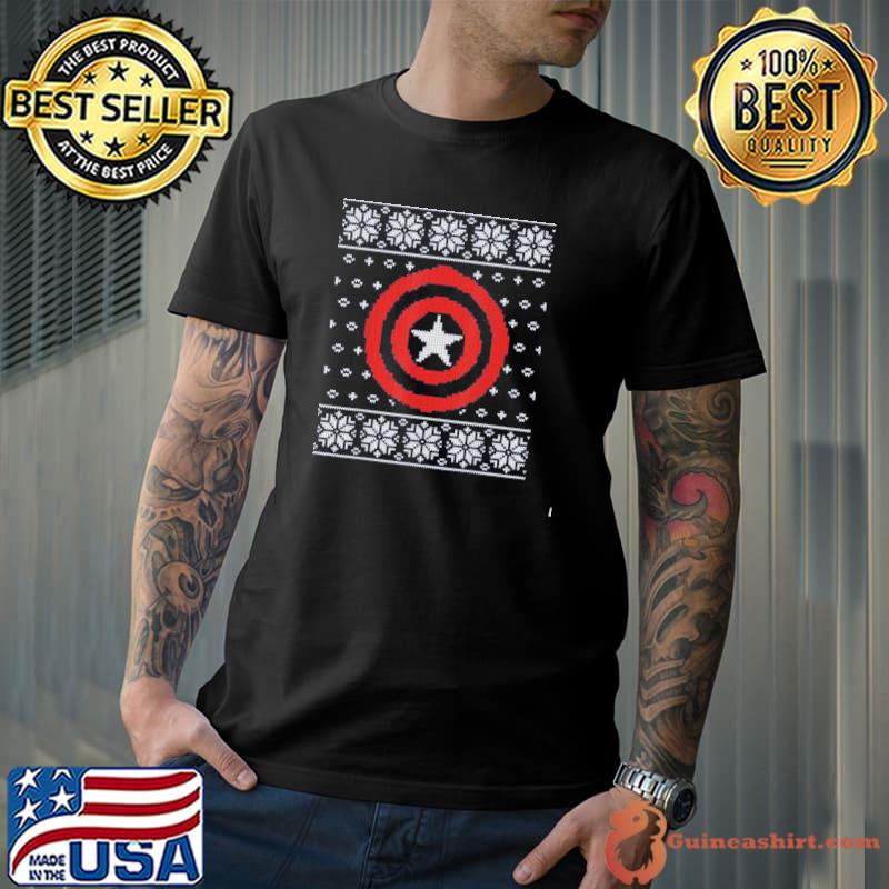 Captain American Marvel holiday classic shirt