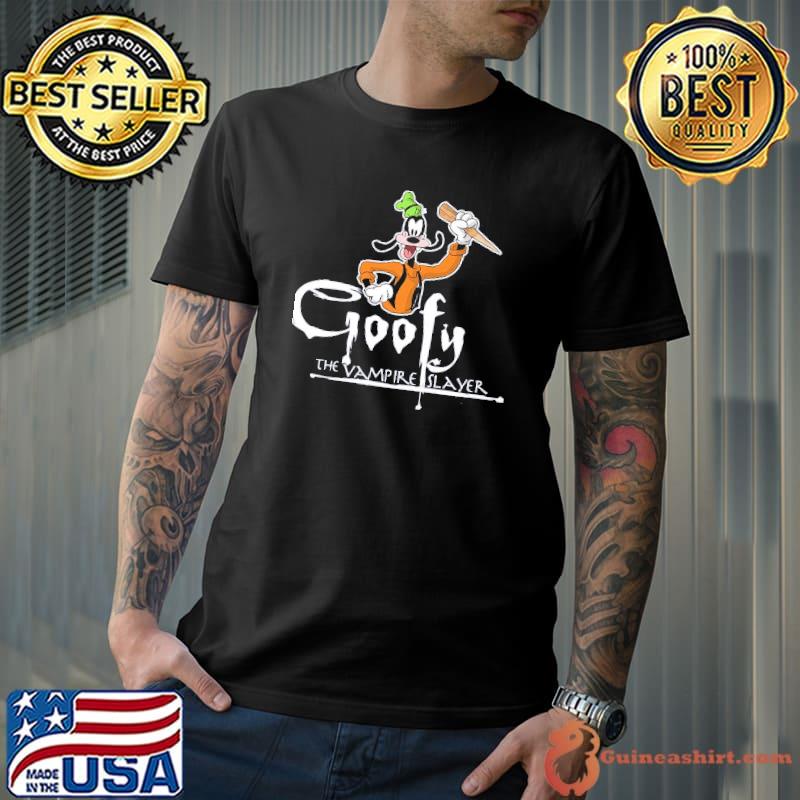 Cartoon goofy the vampire slayer disney shirt
